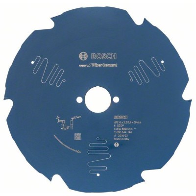 Пильный диск BOSCH Expert for Fiber Cement 216x30x2.2/1.6x6 T