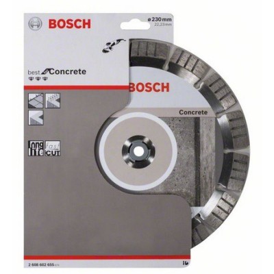 Алмазный диск BOSCH Best for Concrete230-22,23
