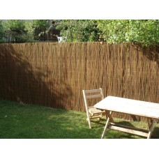 Забор из лозы, из ивовых прутьев, декоративный - 150 x 300 см