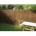 Забор из лозы, из ивовых прутьев, декоративный - 150 x 300 см